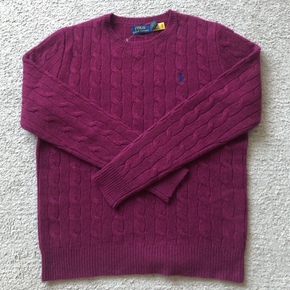 Polo Ralph Lauren Sweaters - Polo Ralph Lauren Crewneck Sweater / Wool and Cashmere blend. NWOT.